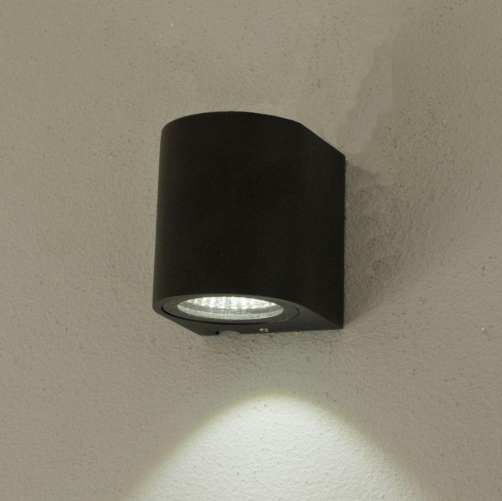 Union v�gglampa - Svart